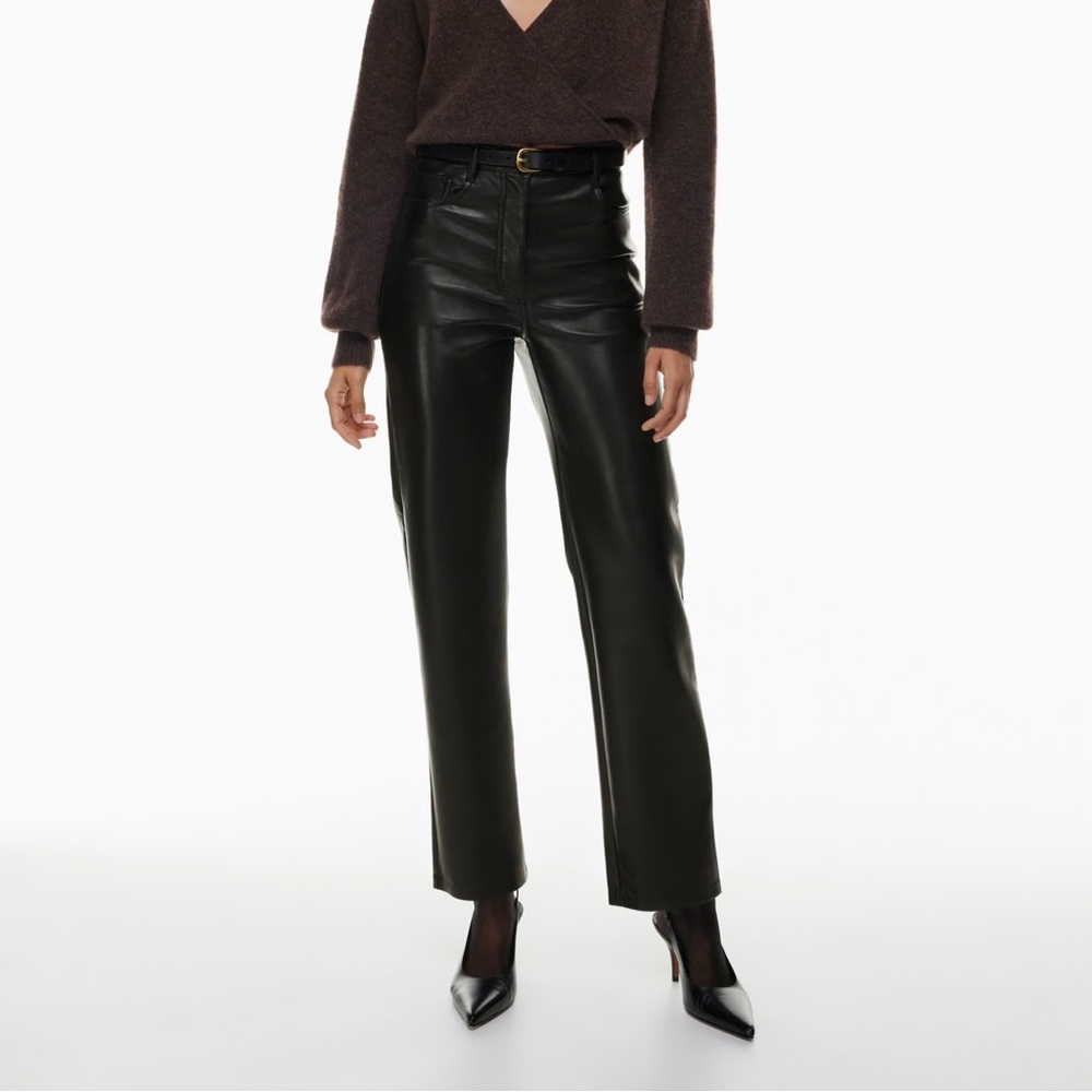 Aritzia Wilfred Melina Pant. Color: Black. Size 14